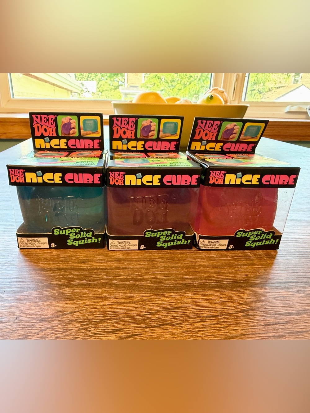 Needoh Nice Cube set of 3
